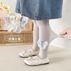 Calcetines para niños al por mayor, calcetines de fondo para niñas, calcetines de verano de princesa, calcetines de malla, pantimedias Lolita, medias transpirables para niños