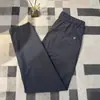 Calça Reta de Cor Sólida, Levemente Elástica, Secagem Rápida, Respirável, para Negócios, para Jovens e Meia-Idade, Corte Solto, Tamanho Grande, Calça Esportiva Versátil, Verão 2026