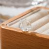 Han Yu-borde Pétalos de lirio del valle cuentas sueltas Flor de Lanling cuentas de vidrio aretes pulsera pasador cuentas accesorios de joyería para DIY