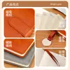 Cuaderno Multifuncional con Hebilla y Logo Personalizado, Agenda Sencilla para Regalo de Negocios, Libro de Actas en Piel Sintética, Personalizado