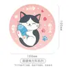 Posavasos de cerámica con temática de mascotas, resistentes al calor y a las quemaduras, con diseños de gato, Shiba Inu y Bichón Frisé, decoración creativa para el hogar y opciones de venta al por mayor