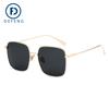 Defeng 3389 Verde Joven Mismo Estilo Coreano 2018 Nuevas Gafas de Sol Polarizadas Cuadradas Retro para Mujer