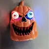 Mascarilla de Calabaza Luminosa Fiesta de Terror Calavera Fiesta de Hombres y Mujeres Baile Máscara de Halloween Día del Niño