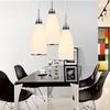 Lámpara de mesa colgante LED de hierro para comedor creativo minimalista moderno, lámpara de mesa para bar, venta al por mayor de fábrica