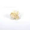 33 peças de cabeças de flores artificiais tipo rosa e peônia, na cor branco leitoso, estilo europeu, para DIY de acessórios de cabelo, guirlandas e decoração de casa, adequadas para arranjos florais