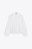Camisa Feminina de Manga Longa Elegante com Recortes Renda Retro Estilo Ins Europeia e Americana Transfronteiriça Outono 2025