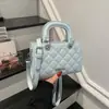 2026 Bolso Pequeño Ligero Nuevo para Mujer, Bolso Cruzado Versátil de Verano, Diseño de Nicho, Bolso Cuadrado Pequeño de Mano/Un Hombro