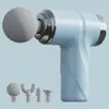 Pistola de masaje de fascia pequeña transfronteriza, relajante muscular mini portátil, masajeador de columna cervical, pistola de masaje MINI EMO para mujeres