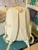 Mochila de Encaje con Forma de Estrella de Leche en Polvo Estilo Coreano con Ambiente de Bosque para Estudiantes de Secundaria, Preparatoria y Universidad