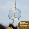 Enfeites Pendentes de Sino dos Ventos Desejos, Sino dos Ventos Transparente de Vidro Flor de Cerejeira Pendurado, Sino dos Ventos Decoração de Cena de Área Cênica, Artesanato DIY para Estudantes