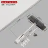 Cerrador de Puerta de Aleación de Aluminio Invisible para el Hogar Ligero Puerta de Madera Resorte Cierre Silencioso Polea Cerrador de Puerta Automático Artefacto