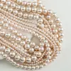 Materiales para Joyería Hecha a Mano DIY Perlas Semiacabadas Perlas de Vidor de Colores Perlas Redondas Perlas para Ensartar