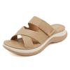 4003-4 Amazon Nuevo 2025 Europeas y Americanas de Suela Gruesa Transfronterizas Talla Grande Ligeras Dulces Pantuflas para Mujer Venta al por Mayor