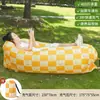 Cama Inflável, Sofá Inflável, Cama de Ar Preguiçosa para Acampamento ao Ar Livre, Colchão Inflável Portátil Individual para Festival de Música