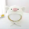 Chapéu de Porquinho Fofo para Bebê Chapéu de Tricô Fofo de Inverno para Meninos e Meninas Chapéu de Tricô para Bebês e Crianças Pequenas Chapéu Quente Infantil