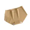 Pantaletas Finas Cómodas Sin Costuras para Mujer, Control de Abdomen de Cintura Media, Entrepierna Antibacteriana, Tallas Grandes, Levanta Glúteos, Transpirable, Ropa Interior Deportiva de Triángulo