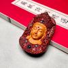 Sândalo Verde Chifre de Rinoceronte Sândalo Vermelho Tall Mãe Guanyin Buda Marca Carry-on Wen Jogar Prato Jogar Objetos Étnico Moinho de Vento Pendurado Pescoço Pendurado