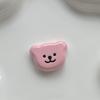 Accesorios de oso sonriente, horquillas para el cabello, pegamento para crema, carcasa para teléfono móvil, refrigerador, hebilla para zapatos, accesorios, material hecho a mano al por mayor