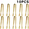 Set de Servicio Mini para Mayoristas, Acero Inoxidable de Alta Calidad, Duradero, Adecuado para Bocadillos, Cubos de Azúcar, Cubitos de Hielo y Más