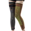 Rodilleras Deportivas Extensibles para Calor, Baloncesto, Correr, Protección contra el Frío, Protección de Rodilla para Hombres y Mujeres, Tejidas para Ciclismo Estilo Largo con Correas, Absorción de Impactos