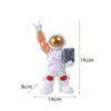[envío de liquidación] venta especial adornos de escritorio para el hogar gato de la suerte astronauta porche artesanías de resina