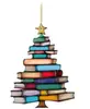 Nuevo Producto Transfronterizo Colgante Creativo de Árbol de Navidad para Coche Decoración Acrílica Navideña Decoración para el Hogar de Vacaciones