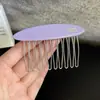 Presilha Pente de Acetato Estilo Coreano para Mulheres, Pente Alto Fofo, Grampo de Cabelo, Presilha Lateral, Ferramenta para Organizar o Cabelo