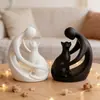 Producto Nuevo de Gran Venta Transfronterizo: Adorno de Estatua de Humano y Gato, Estatua Decorativa Moderna de Escritorio, Adorno Decorativo