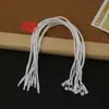 Várias Cordas de Etiqueta de Linha de Algodão para Roupas, Clips de Etiqueta com Cabeça de Bala para Bolsas, Sapatos e Chapéus, Fixadores de Etiqueta de Linha Encerada, Atacado do Fabricante