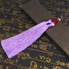 Loto de Doble Barba Borla Borla DIY Accesorios Hechos a Mano Borla Colgante Pequeña Nudo Chino Colgante Colgante Joyería Fabricante Mayorista