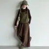 Conjunto casual de otoño para niñas 2026 nuevo estilo coreano primavera y otoño chaleco moderno conjunto de tres piezas al por mayor