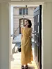 Diseño dulce y seductor, vestido de una pieza sin mangas para mujer, nuevo estilo primavera 2026, vestido largo de línea A con cinturón de corbata