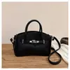 Bolso de mano retro de moda transfronterizo para mujer, nuevo diseño pequeño de nicho, bolso platino para ir al trabajo, bolso versátil de un solo hombro cruzado, moderno