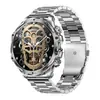 Reloj Inteligente Ak75 Modelo Nuevo Transfronterizo Pantalla Redonda de 1.9 Pulgadas Llamadas Bluetooth Batería de Gran Capacidad Reloj para Hombre