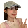 Gorra de Béisbol Lavada de Mezclilla Retro Coreana para Primavera y Otoño para Mujer, Boina de Moda Diaria, Circunferencia de Cabeza Grande, Sombrero de Gama Alta