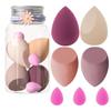 Maquillaje de belleza huevos secos y húmedos esponja cojín de aire borla de polvo no es fácil de comer huevos de maquillaje en polvo transfronterizos Esponja de maquillaje