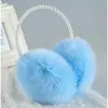 Nuevos calentadores de orejas cálidos y lindos calentadores de orejas de felpa cálidos de invierno cálidos para el frío fabricantes al por mayor orejeras de pelo de conejo pelo de oreja