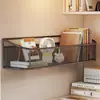 Estantes de pared para residencias estudiantiles, artículos útiles para dormitorios de estudiantes, cestas de pared para libros y aperitivos, solución de almacenamiento sin taladro