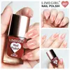 Esmalte de Uñas Base Agua Peel-Off Sin Horno Secado Rápido Desprendible Caja de Colores Set de Esmalte de Uñas Base Agua
