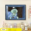 Pintura Decorativa para Caja de Medidor Eléctrico de Bob Esponja, Caja de Distribución Eléctrica de Dibujos Animados Sin Taladro, Pintura Colgante Minimalista Moderna para Cubrir la Caja en la Sala de Estar