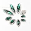 Color ojo de caballo cristal rhinestone garra de cobre lateral costura a mano hebilla de diamante diy ropa accesorios para el cabello accesorios para zapatos material venta directa de fábrica