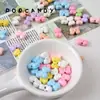 Lazo Colorido DIY Aleación Materiales Hechos a Mano Cuentas Decorativas Pulsera de Cuentas Collar Colgante Joyería Color Macarrón