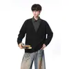 Otoño/Invierno Nuevo Marca de Moda para Exteriores Estilo Old Money Talla Grande Casual Sudadera con Capucha de Manga Larga Suelta Ropa Urbana Superior