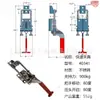 Anwang 40341 aço inoxidável 304 grampo de liberação rápida fivela de travamento de aço inoxidável fivela ajustável acessórios de bagagem grampo de ferrolho de porta