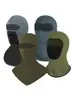 Protección para el cuello Otoño e Invierno Antifrío Multifuncional Exterior Forrado de polar A prueba de viento Gorro Pulóver Bufanda Integrada Calentador para la cabeza
