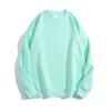 Sudadera de Algodón de Doble Cara de 300 g Cuello Redondo Pulóver Hombro Caído Corte Holgado Pareja/Padre-Hijo Logotipo Personalizado Manga Larga Moderna Versátil