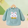 Babero Impermeable de Pana para Bebé para Comer, Anti-Suciedad, Otoño e Invierno, Babero Unisex para Bebé, Babero Infantil