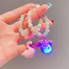 Pulseiras Infantis de Desenho Animado, Acessórios para Meninas, Joias com Contas, Acessórios Versáteis de Viagem para Meninas, Presentes para o Dia das Crianças