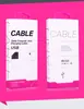 Cable de datos empaque neutral empaque en inglés caja de empaque para cable de datos cartón directo de fábrica JM-295
