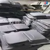 Bolsa de Armazenamento para Microfone Duplo Sem Fio Eva Viagem ao Ar Livre Caixa Portátil para Microfone Duplo Revestimento para Armazenamento de Cosméticos